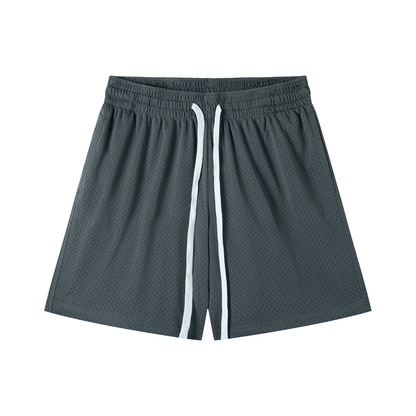 Minimal Mesh Drawstring Shorts
