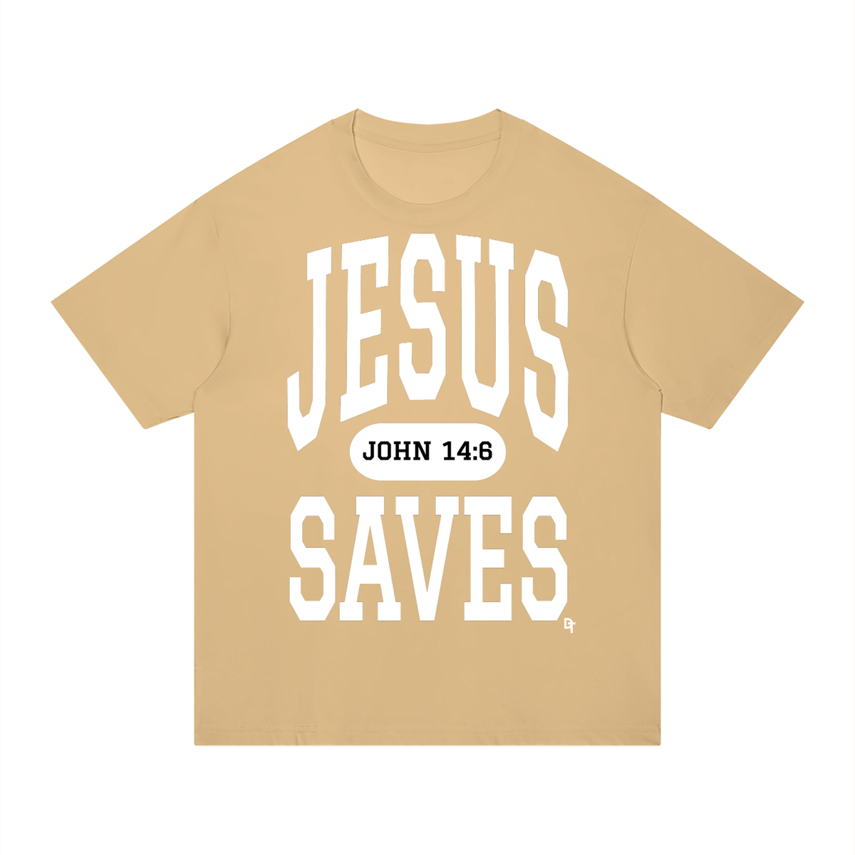 JESUS SAVES Classic | Regular Fit Cotton Tee