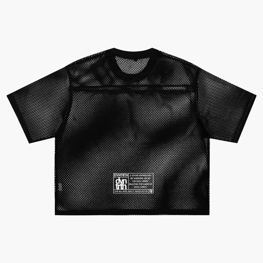See-through Boxy Net T-Shirt