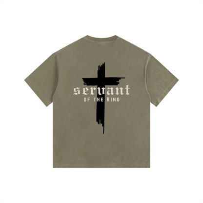 Servant x DVNTRTH | Washed Oversized Cotton Tee