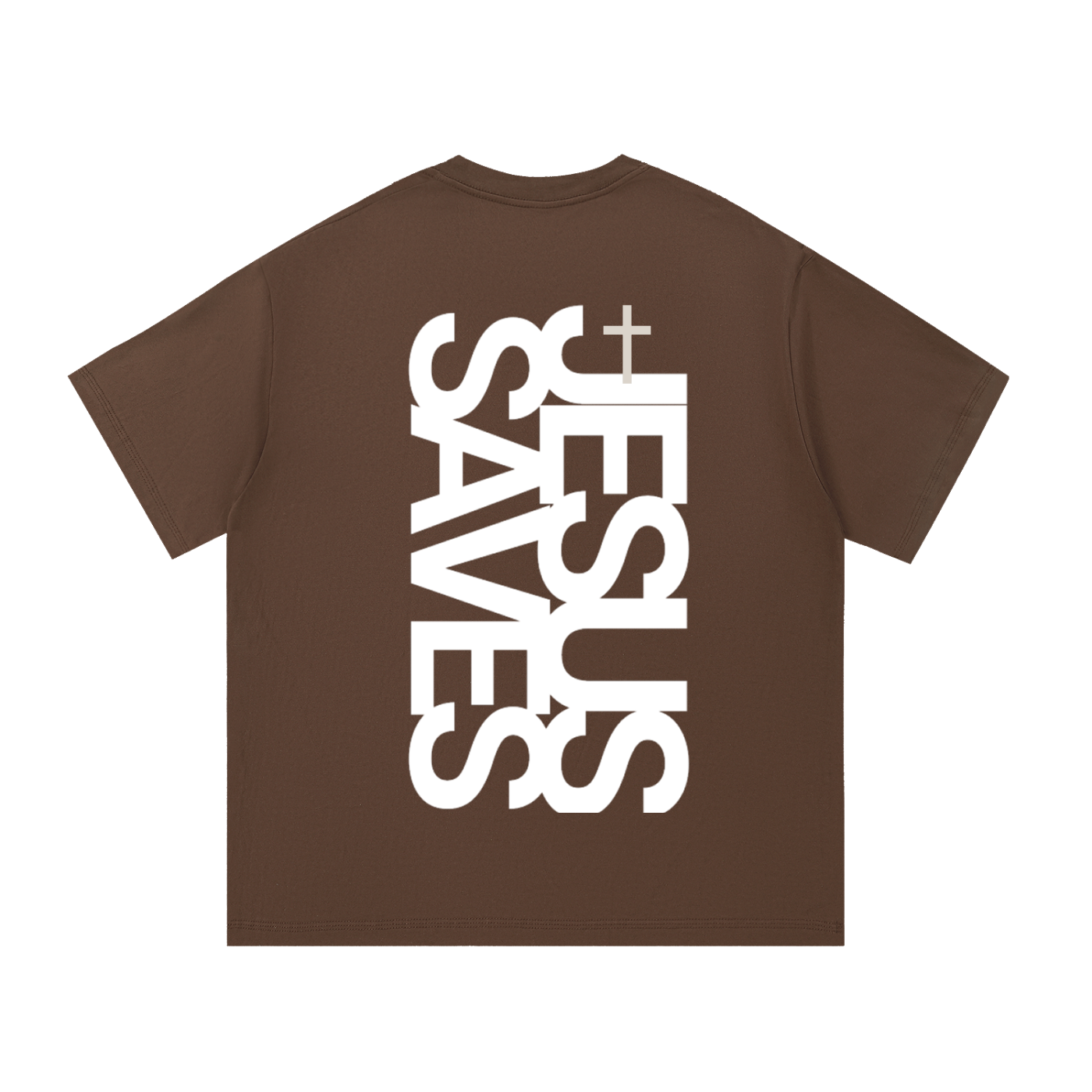 Jesus Saves Vertical | Essential Cotton Tee