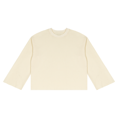 Minimal Waffle Raw Edge Tee