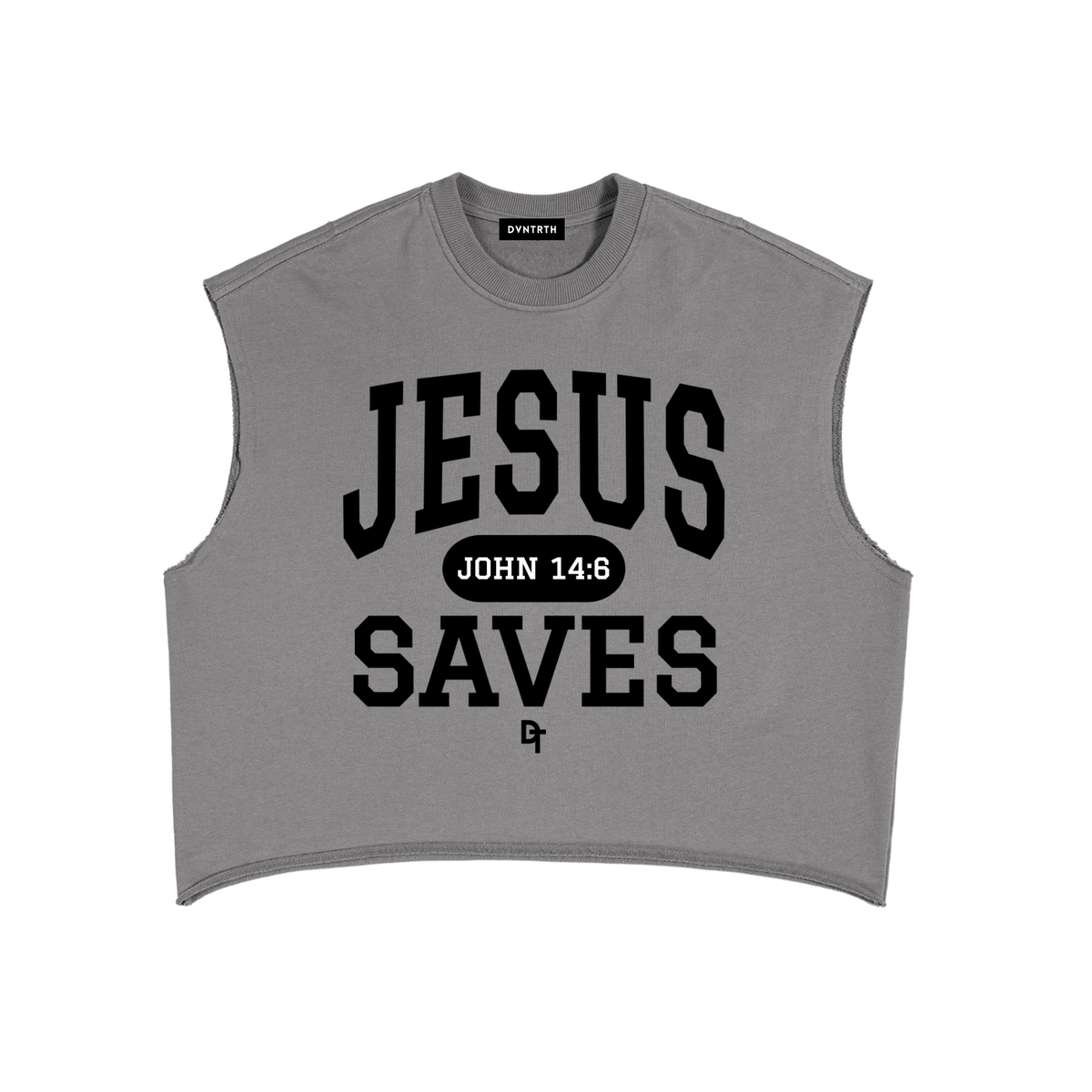JESUS SAVES Classic | French Terry Boxy Tank Top