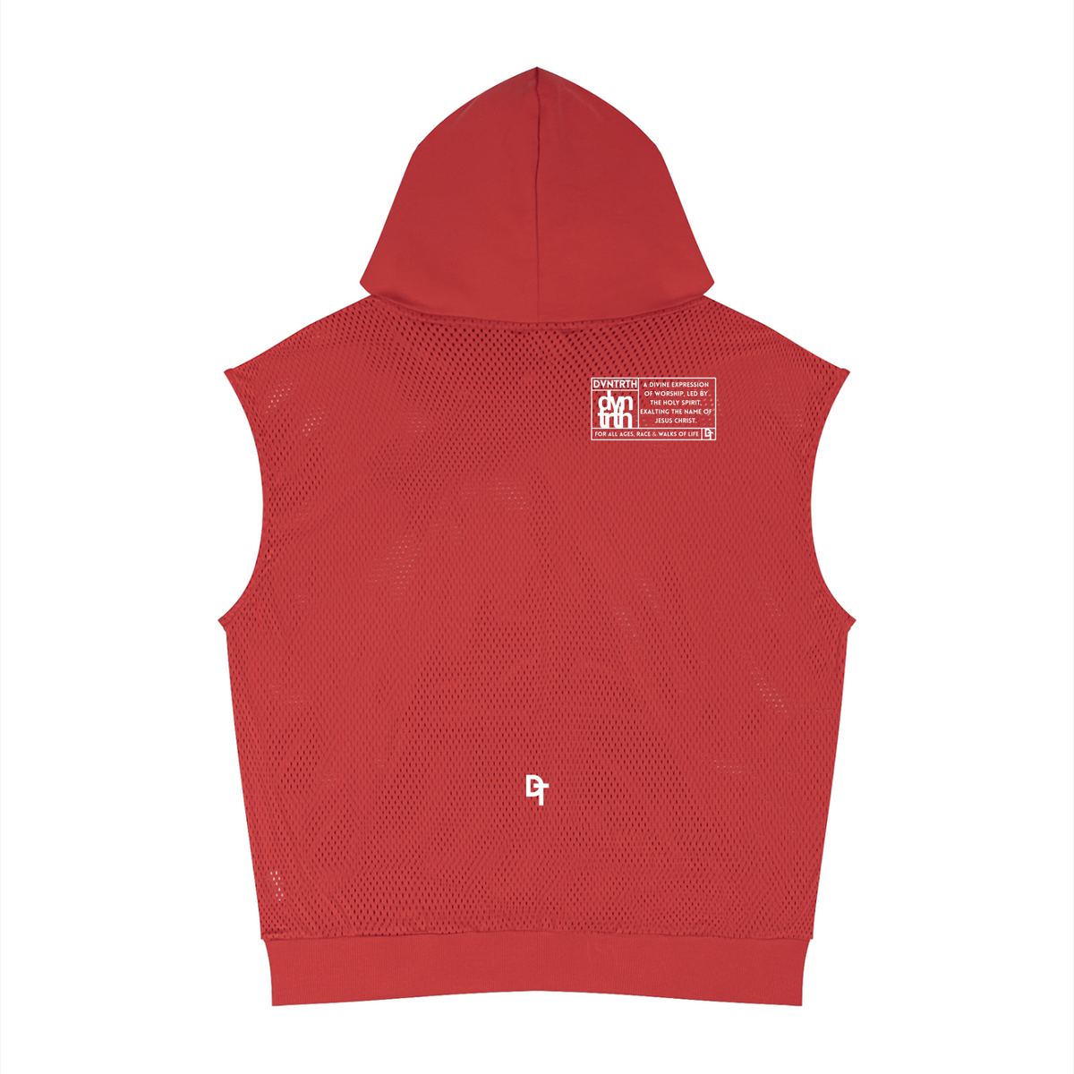 JESUS SAVES Classic | Panel Mesh Sleeveless Hoodie