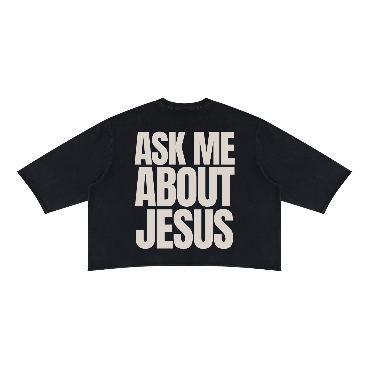 Thorn Crown x Cross | Raw Hem Boxy Tee