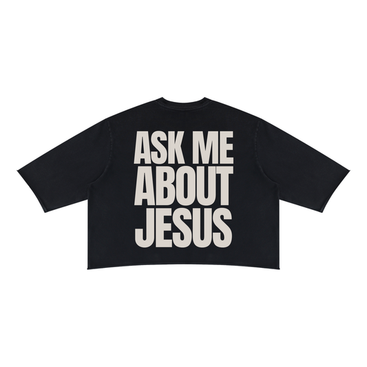 Thorn Crown x Cross | Raw Hem Boxy Tee