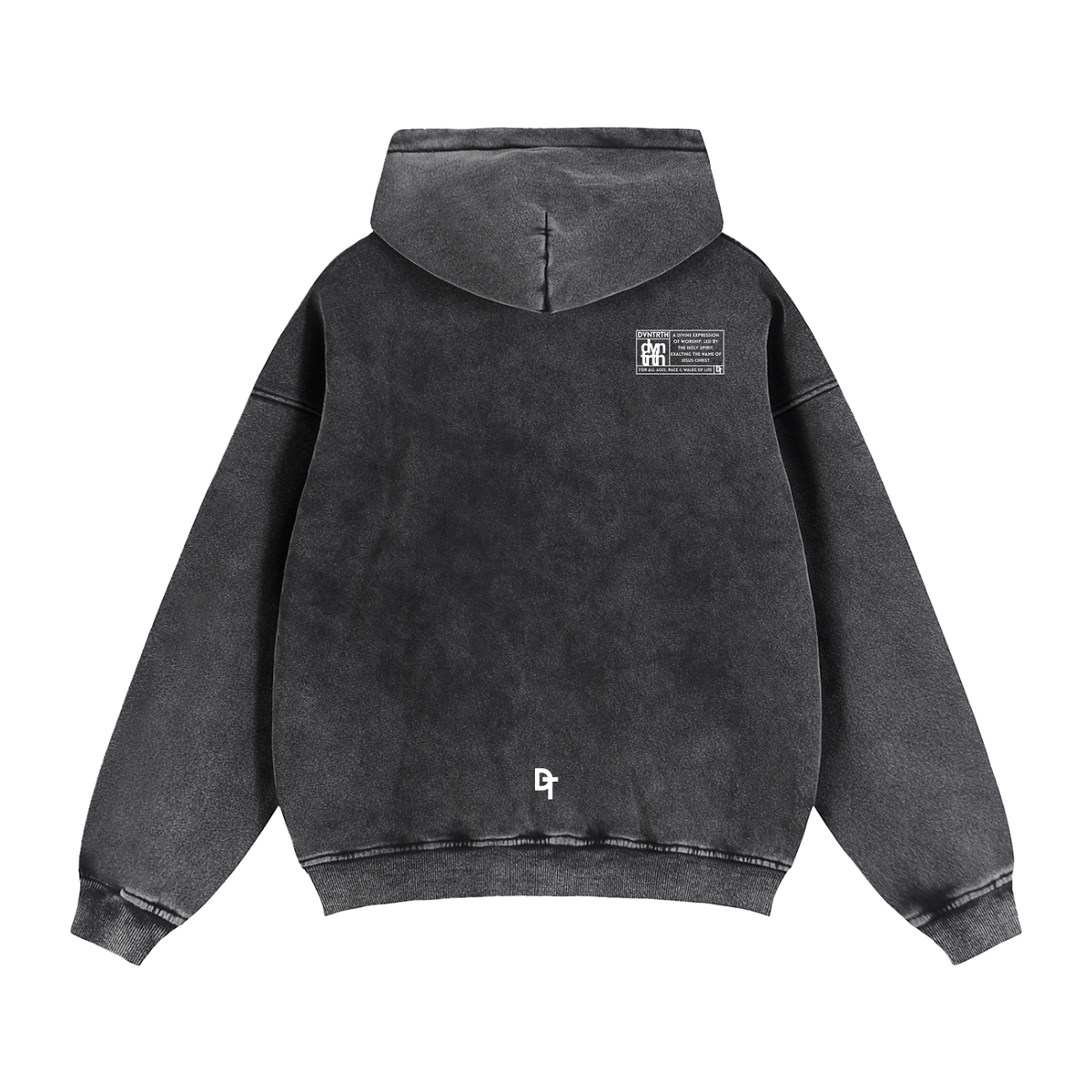 JESUS SAVES Classic | Zip-Through Boxy Hoodie