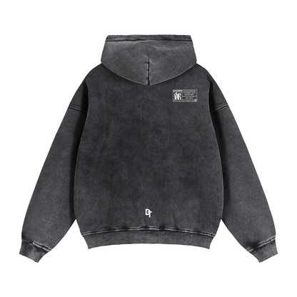 JESUS SAVES Classic | Zip-Through Boxy Hoodie