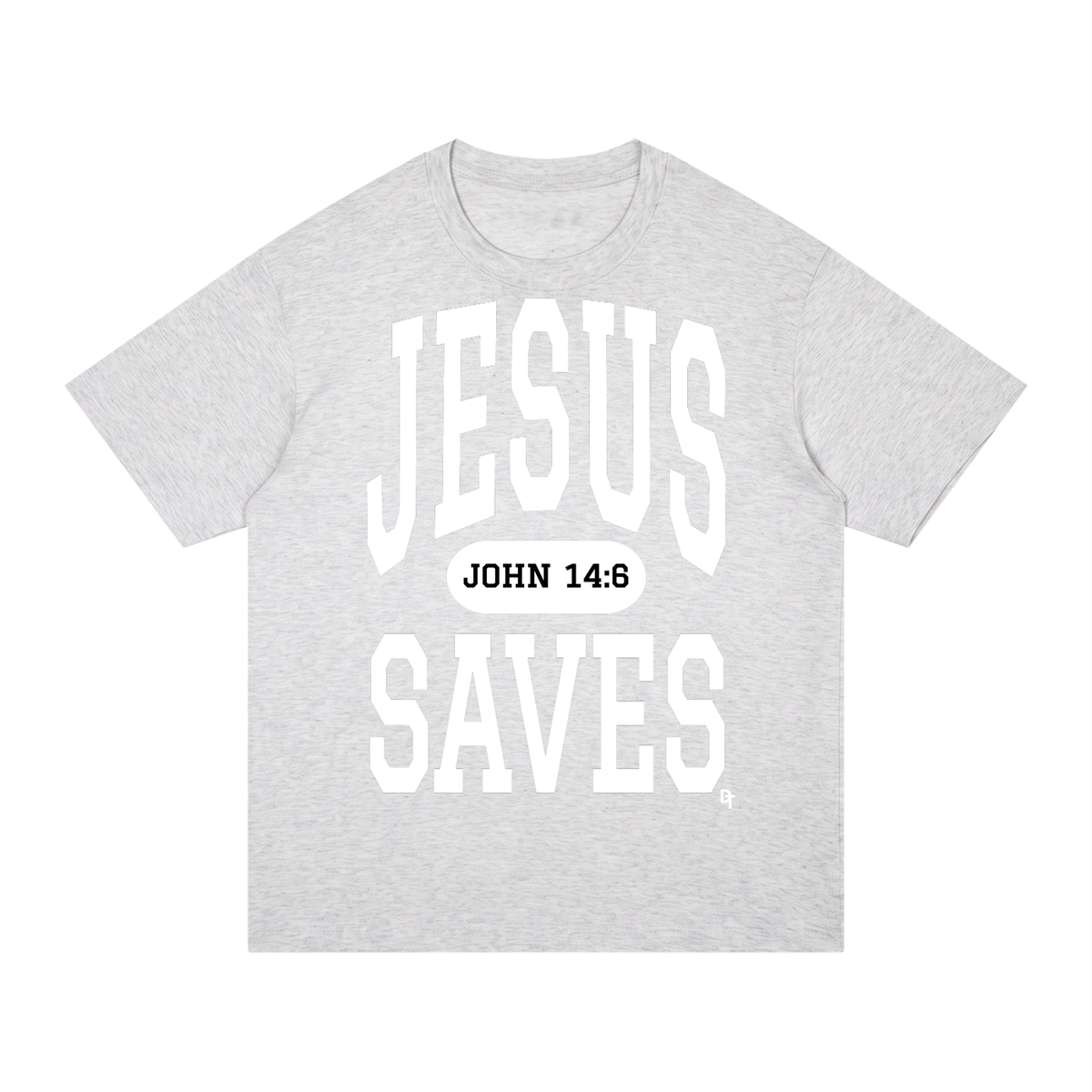 JESUS SAVES Classic | Regular Fit Cotton Tee