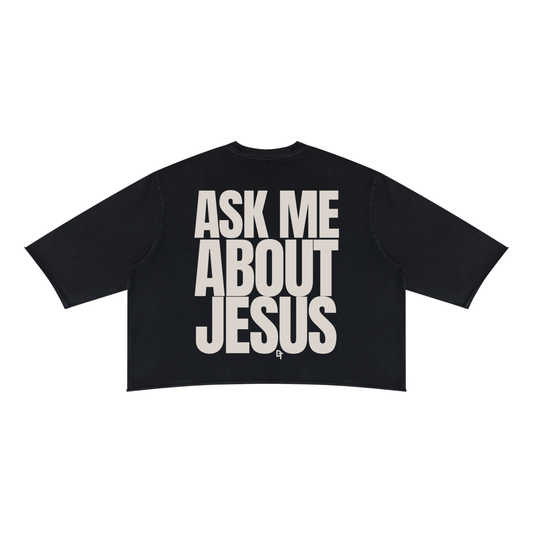 Thorn Crown x Cross | Raw Hem Boxy Tee