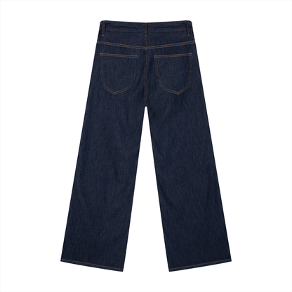Loose Fit Wide Leg Jeans