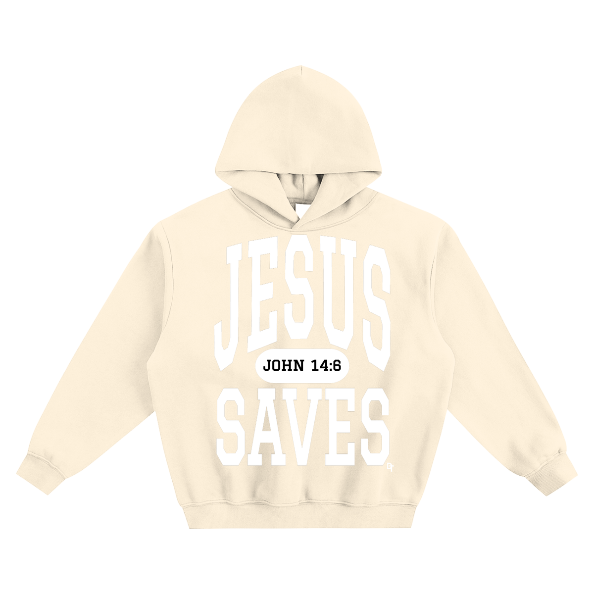 JESUS SAVES Classic | Boxy Hoodie