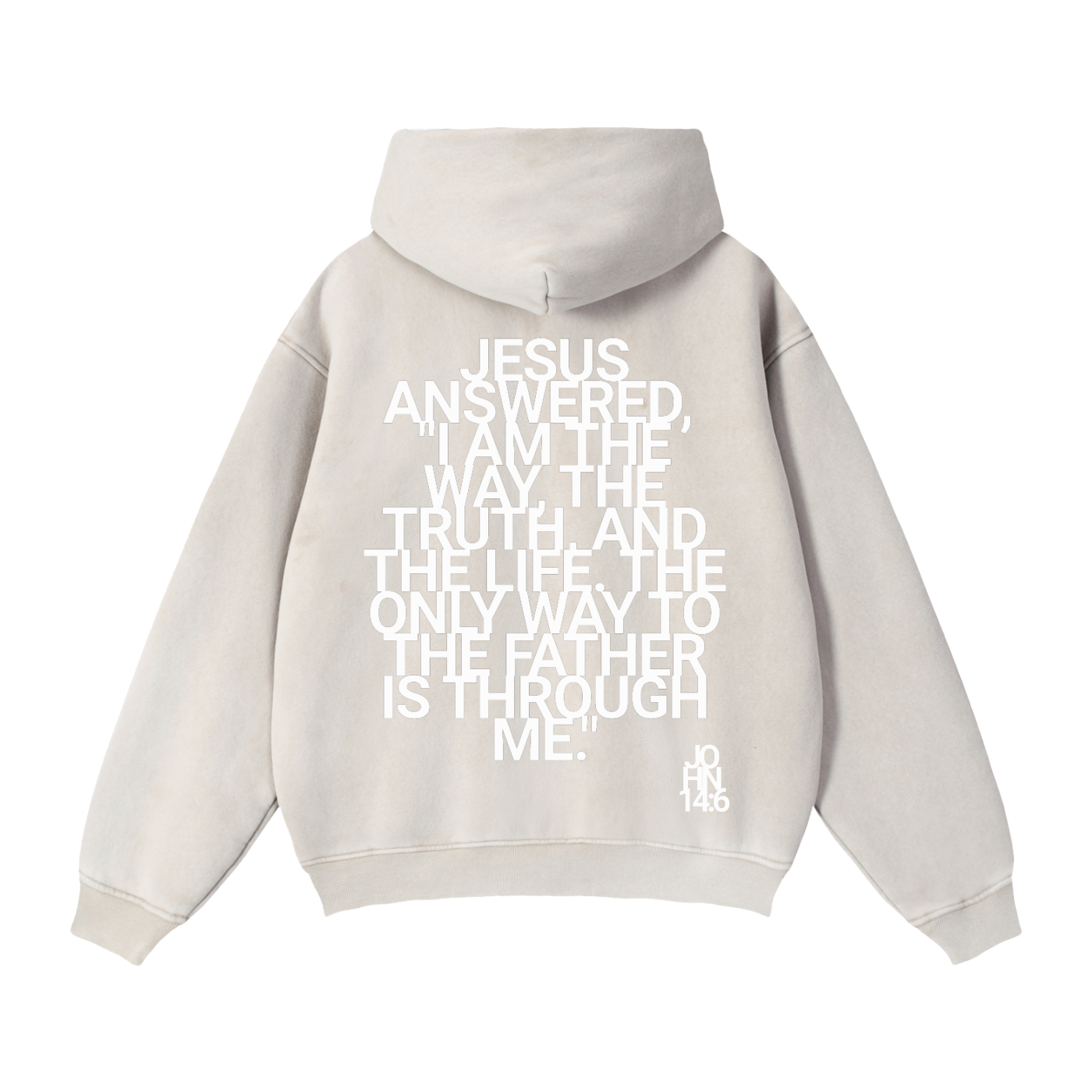 NEW HAVEN Zip-Through Boxy Fleece Hoodie