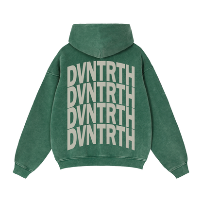 DVNTRTH 4x | Vintage Zip Boxy Hoodie