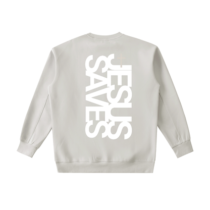 Jesus Saves Vertical | Essential Crewneck Sweatshirt