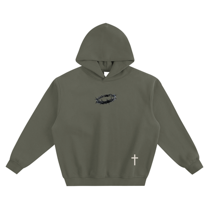 Thorn Crown x Cross | Essential Boxy Hoodie