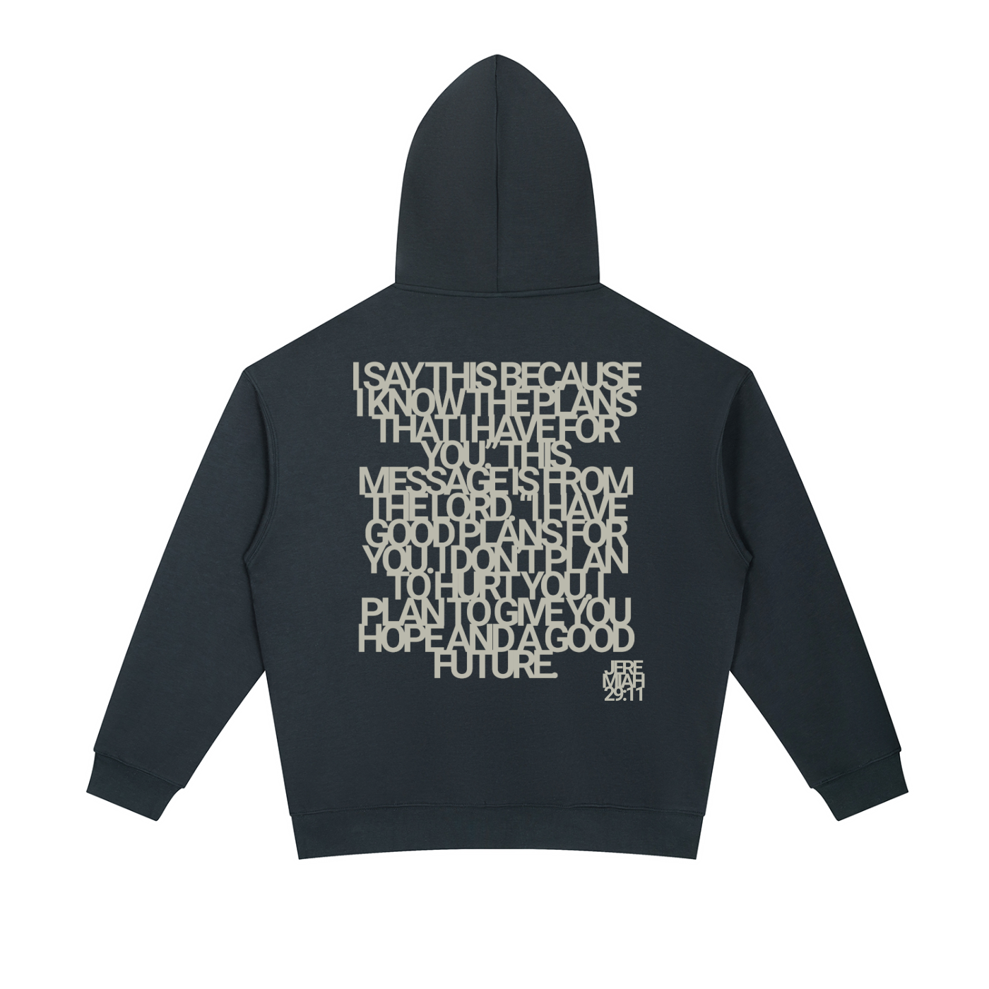 Jeremiah 29:11 | Essential Oversized Hoodie