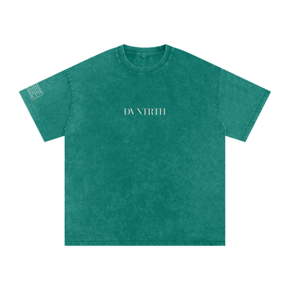 DVNTRTH | Snow Washed Oversized Cotton Tee