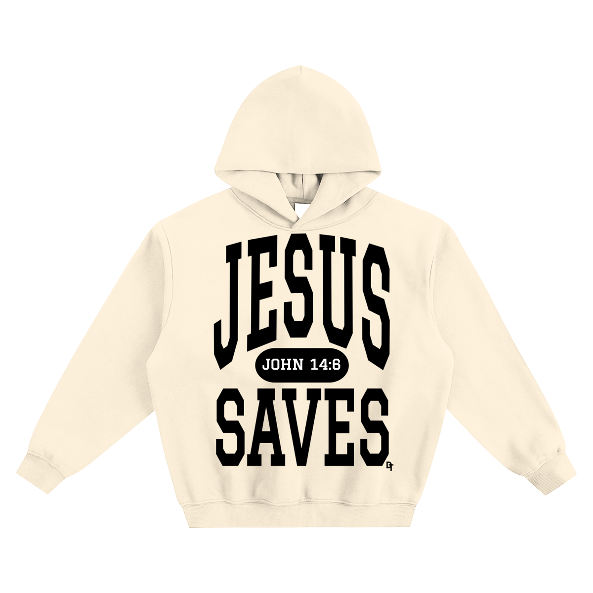 JESUS SAVES Classic | Boxy Hoodie