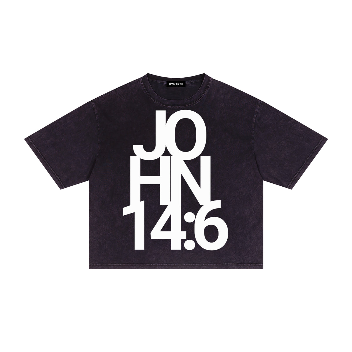 JOHN14:6 | Mineral Wash Boxy Tee