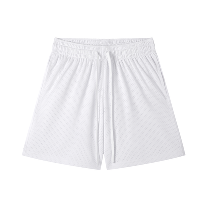 Minimal Mesh Drawstring Shorts