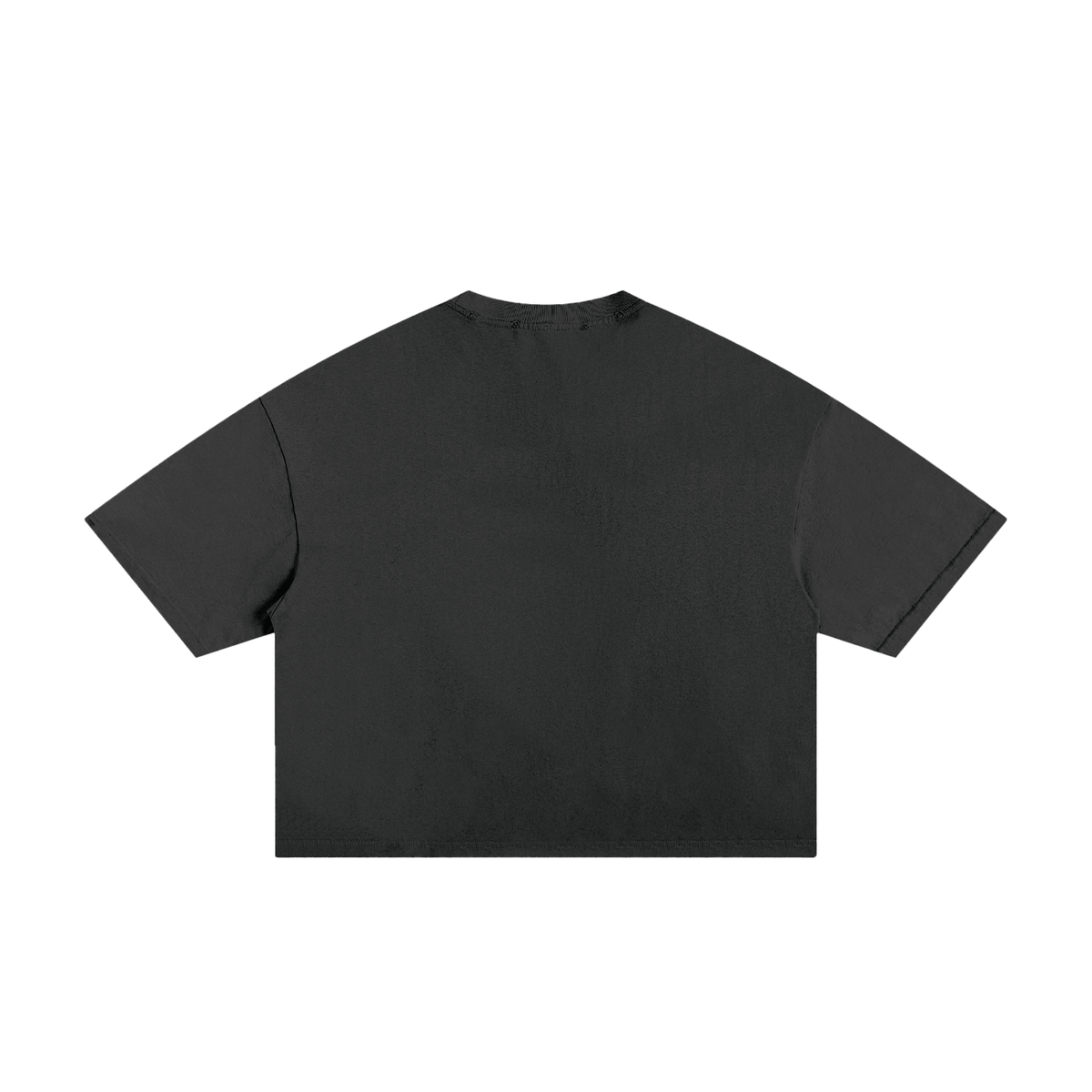 Classic Cut-Holes Frayed Boxy Tee