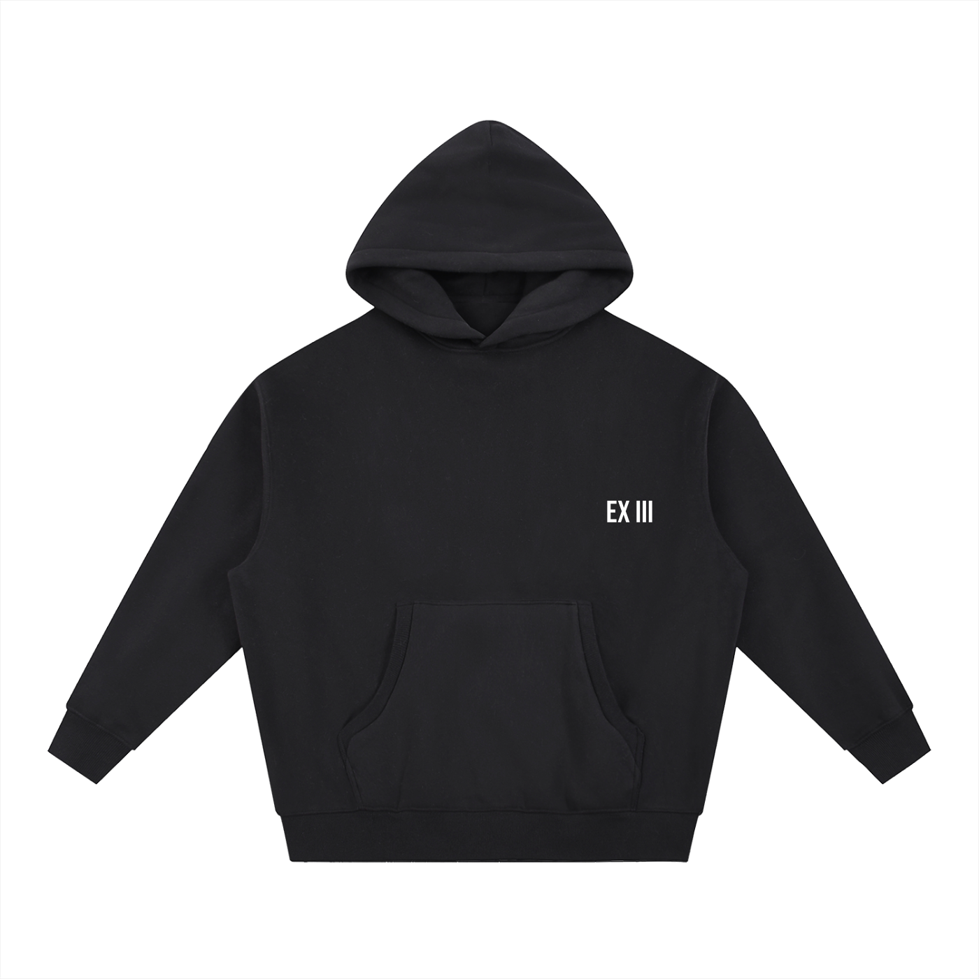 Essential Oversized Boxy Fit Fleece Hoodie