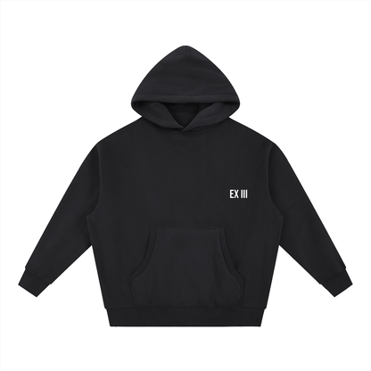 Essential Oversized Boxy Fit Fleece Hoodie