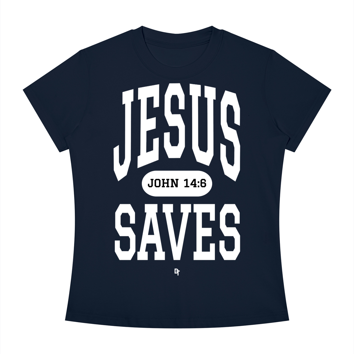 JESUS SAVES Classic | Slim Fit Crewneck Tee