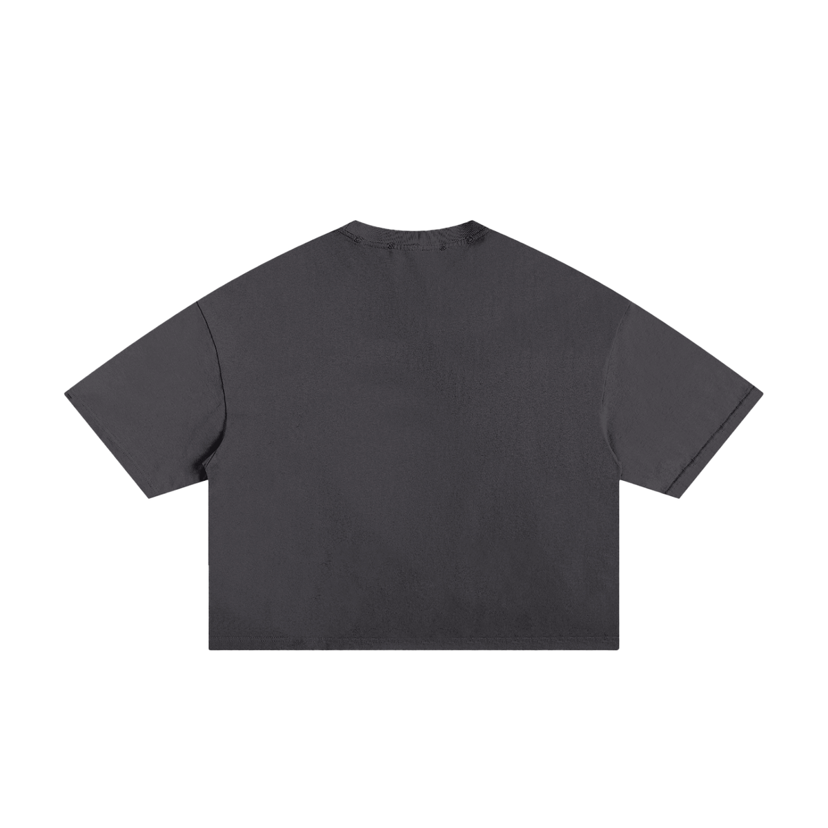 Classic Cut-Holes Frayed Boxy Tee