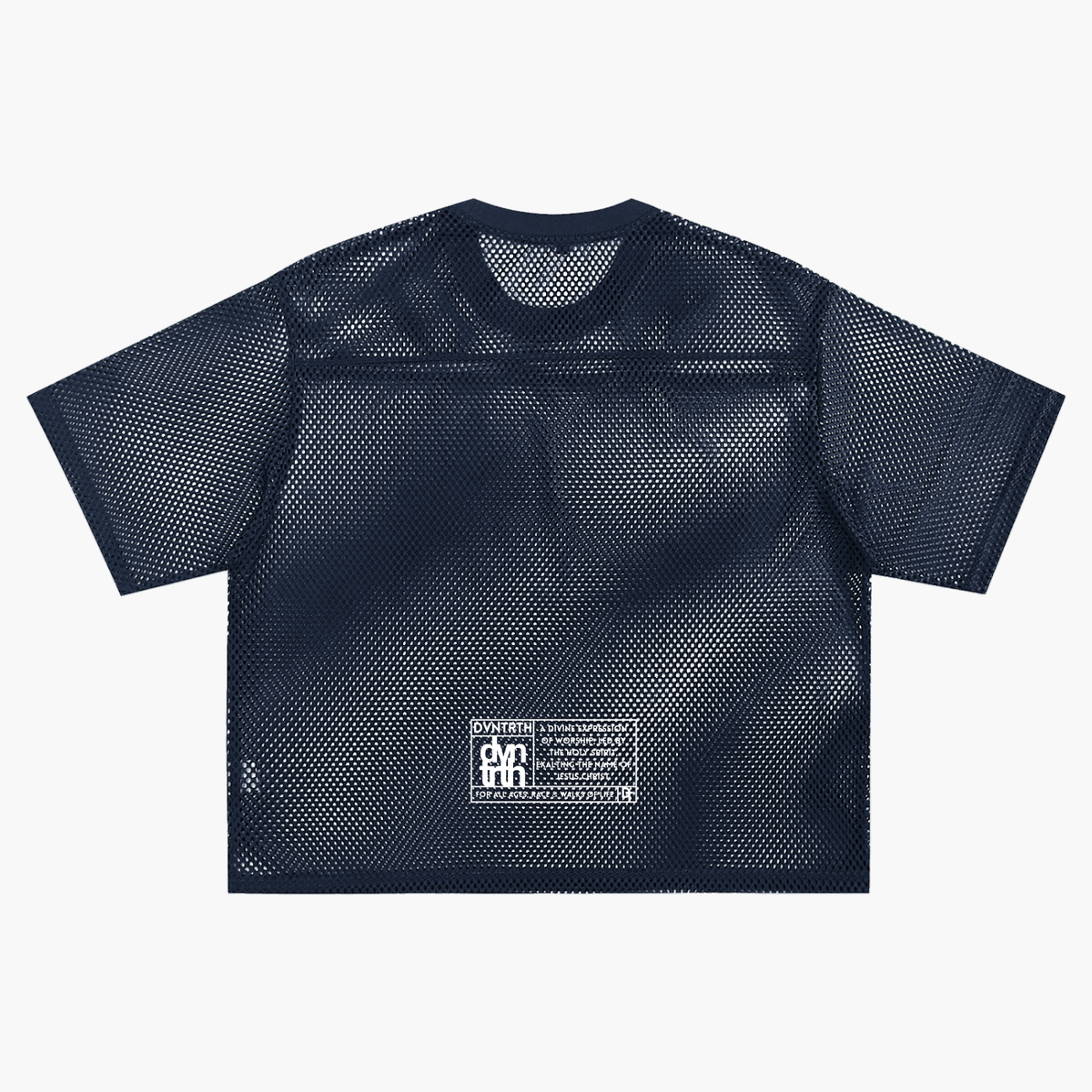 See-through Boxy Net T-Shirt