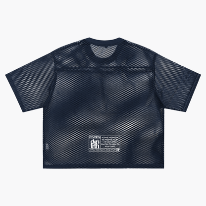 See-through Boxy Net T-Shirt
