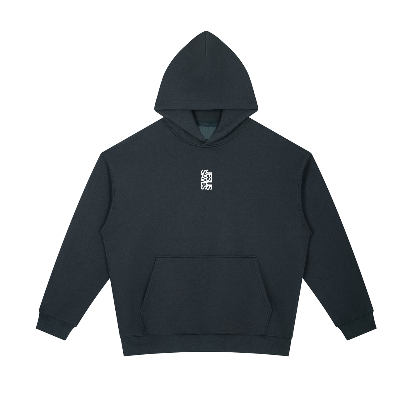 Jesus Saves Vertical | Essential Oversized Hoodie