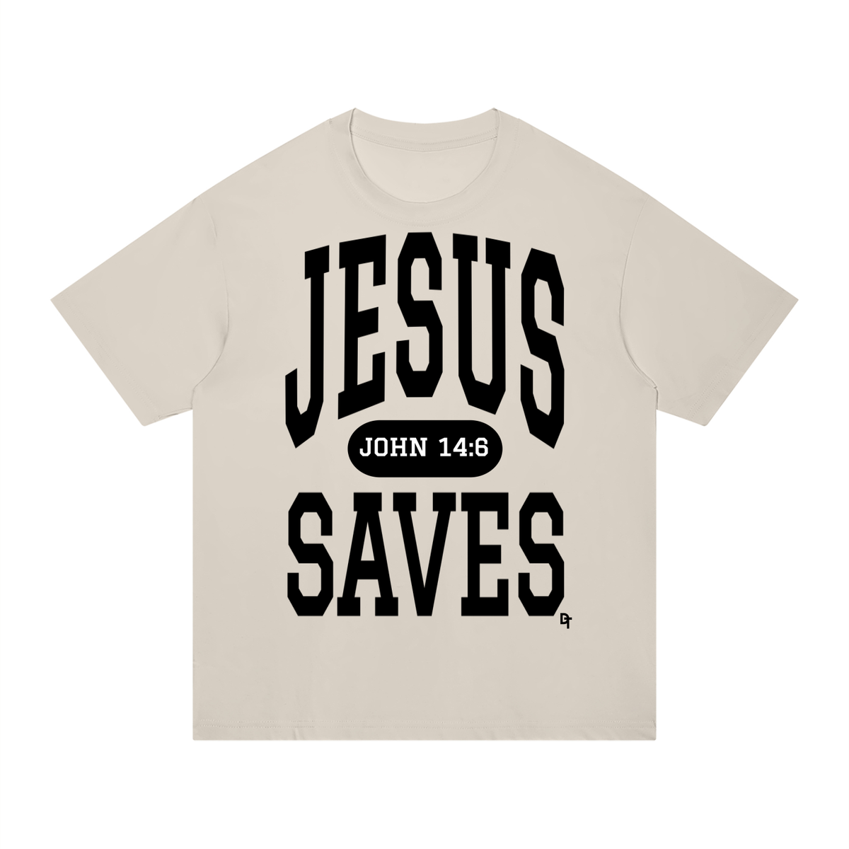JESUS SAVES Classic | Regular Fit Cotton Tee