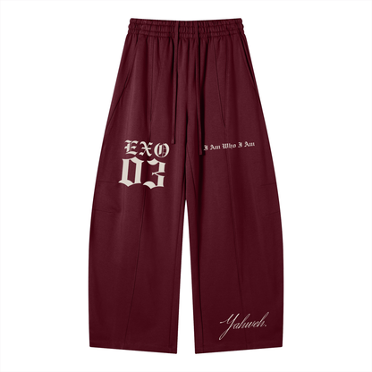 EXO 03 | Wide Leg Panel Sweatpants
