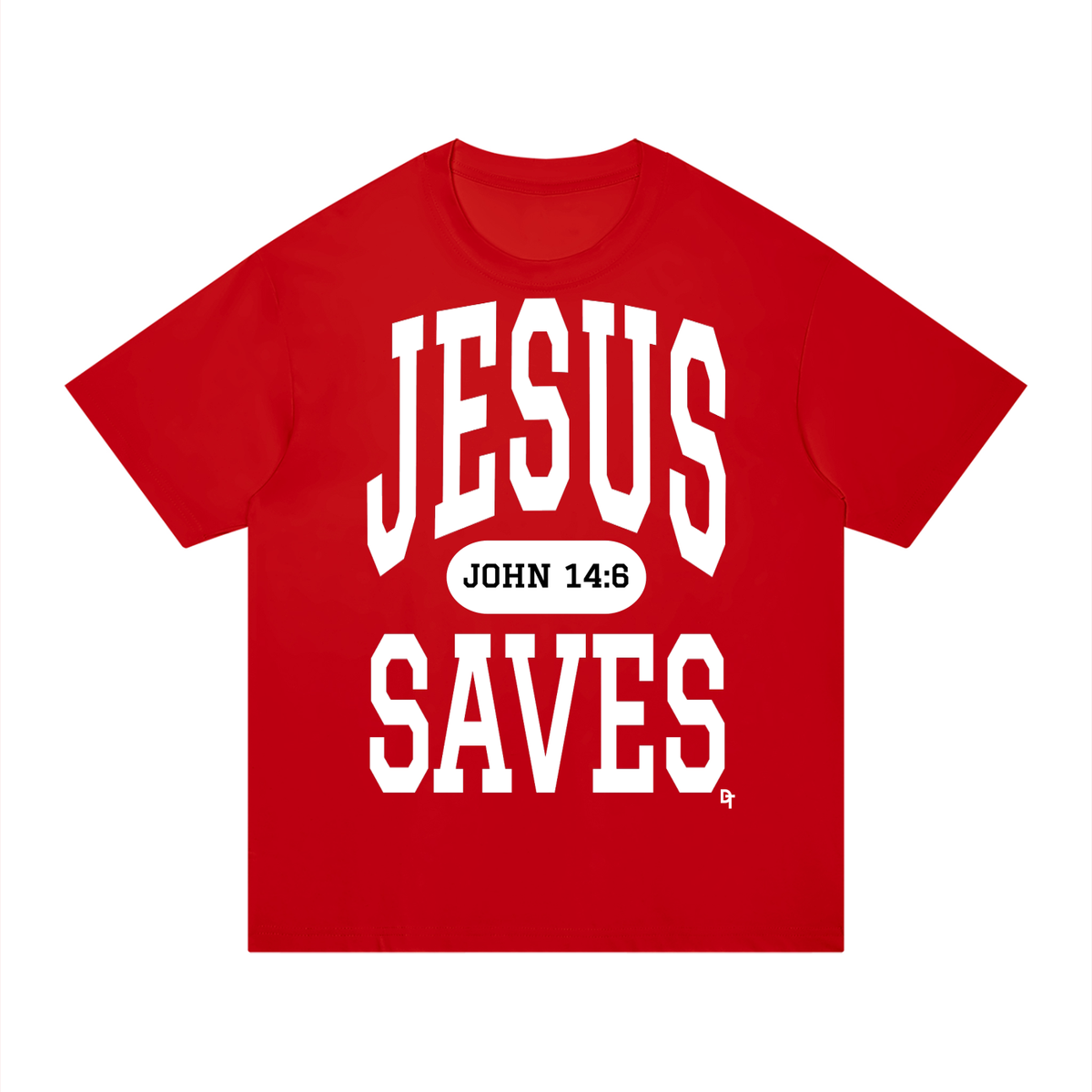 JESUS SAVES Classic | Regular Fit Cotton Tee