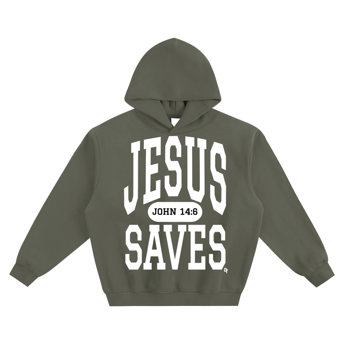 JESUS SAVES Classic | Boxy Hoodie