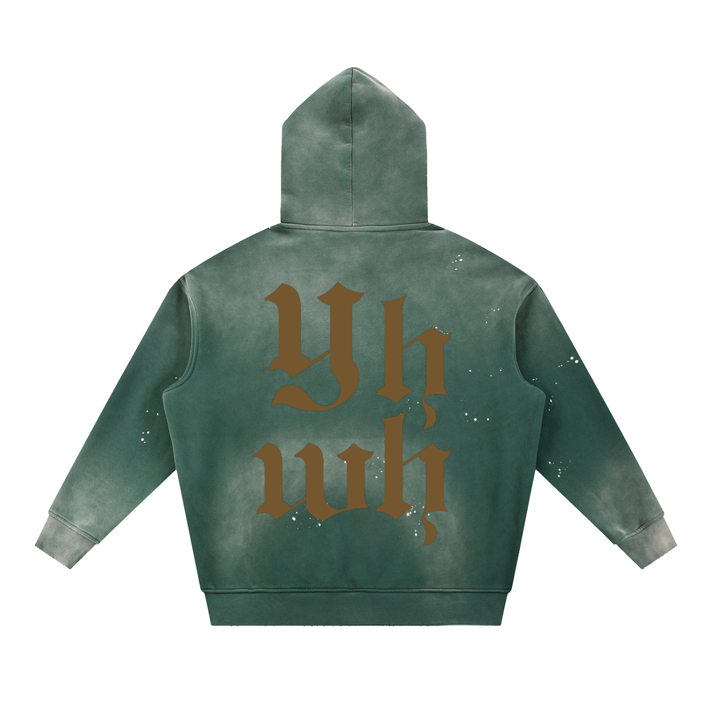 YHWH | Vintage Washed Frayed Hoodie