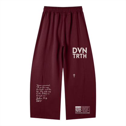 Static Flower x John 14:6 | Wide Leg Panel Sweatpants