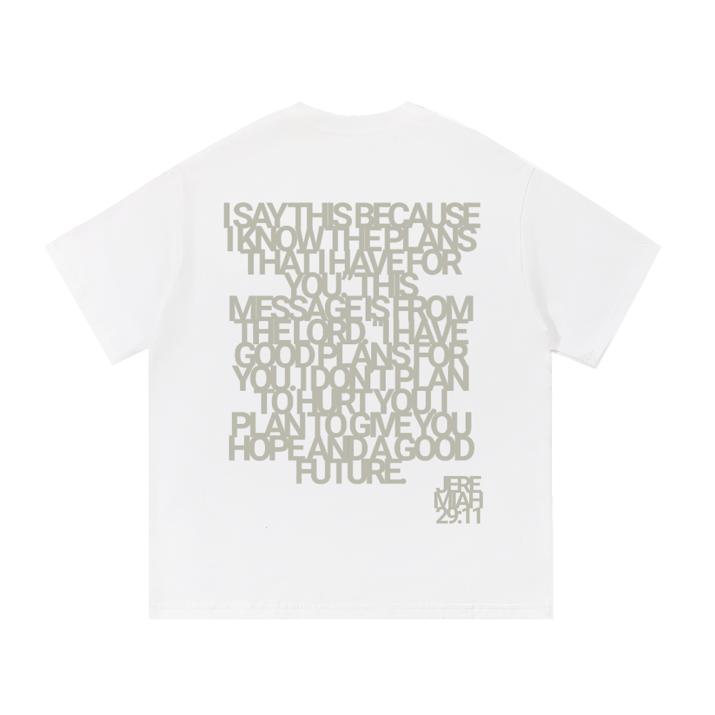 Jeremiah 29:11 | Essential Cotton Tee