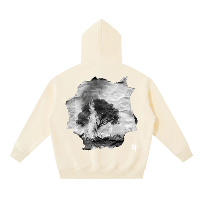 Essential Oversized Boxy Fit Fleece Hoodie