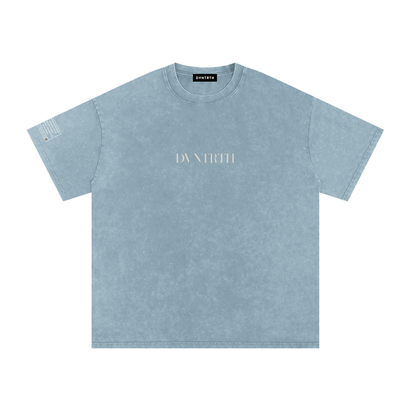 DVNTRTH x Static Flower | Washed Oversized Tee
