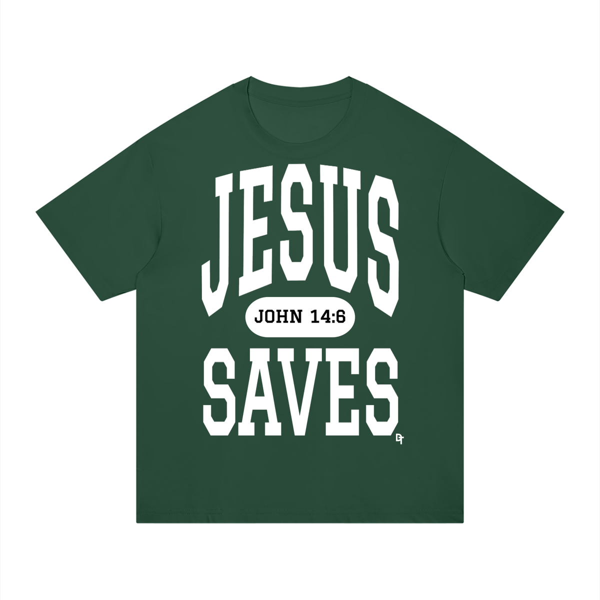 JESUS SAVES Classic | Regular Fit Cotton Tee