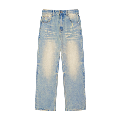 Sun Fade Wide Leg Denim