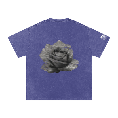 DVNTRTH x Static Flower | Washed Oversized Tee