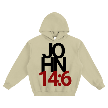 JOHN14:6 | Fleeced Boxy Hoodie