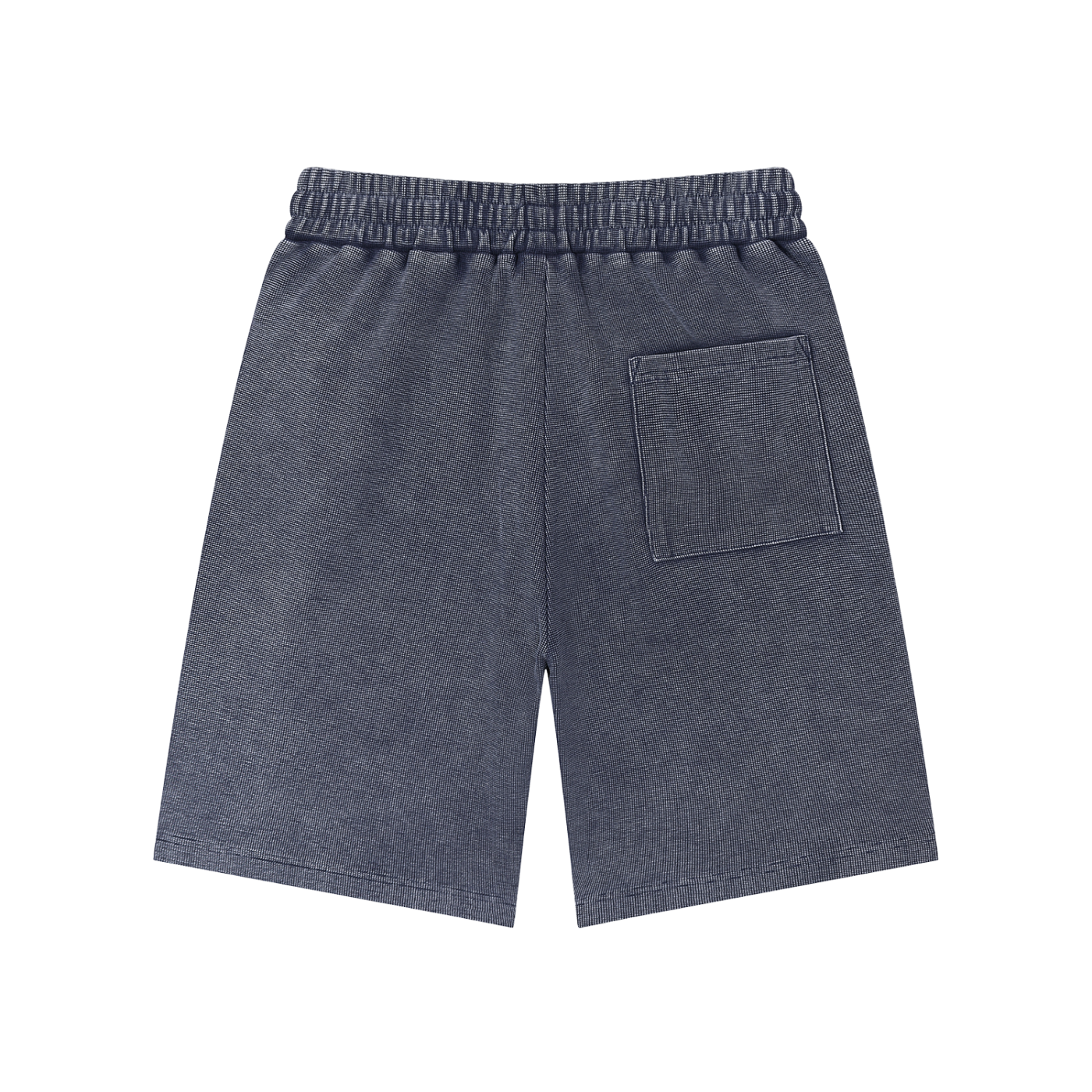 BELIEVER | Mineral Wash Waffle Knit Shorts