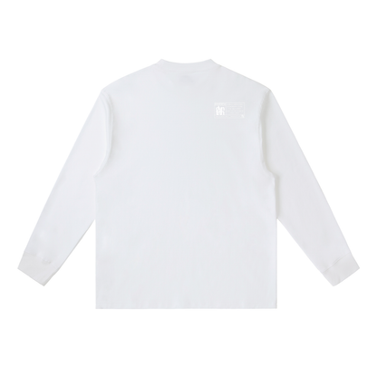 JESUS SAVES Classic | Essential Crewneck Long-Sleeve Tee
