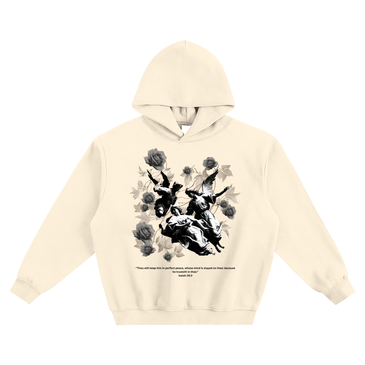 Angels x Static Roses | Boxy Hoodie