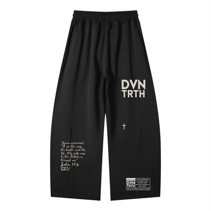 Static Flower x John 14:6 | Wide Leg Panel Sweatpants